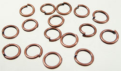 Code: D02273    --- Anneau 5mm. Vx. Bronze---