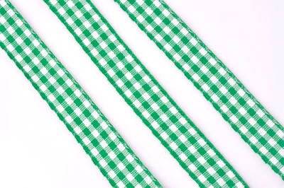 Code: D15386 (1m. Ruban carreaux Vert) 