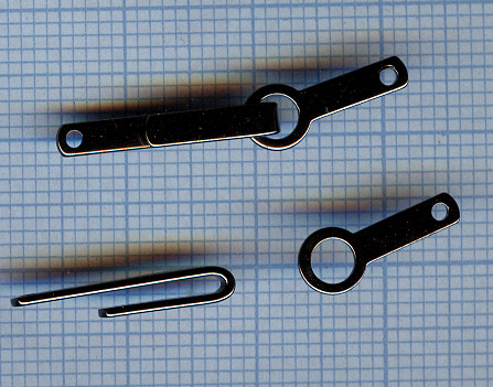 FER039 --- Fermoir metal noir--- **Cliquez_sur_la_photo_pour_l'agrandir**