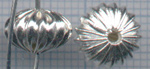 BDSN05 --- Perle metal Striee argente N5--- **Cliquez_sur_la_photo_pour_l'agrandir**