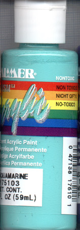 Code: APR1751 (Peinture  aquamarine  59 ml. ) 