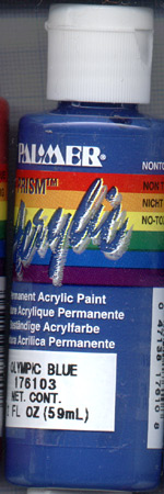 Code: APR1761 (Peinture  olympicblue  59 ml. ) 