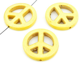 Code: D11848 (Peace 25mm. Jaune) 