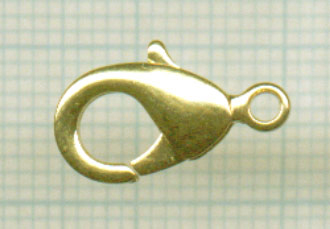 Fermoir de matière métallique. Couleur Plaqué-or. +- 16mm. De longueur
-----Cliquez sur la photo pour l'agrandir----- Code: JUD212_O --- Mousqueton Pl-or 16mm---