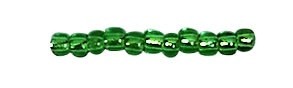 1 tube de +- 7 grammes de rocailles ronde de +- 2,5mm.de diamètre. Couleur: Vert Code: 1180385.073 --- Tube 7grs.Rocailles 2,5 Vert---
