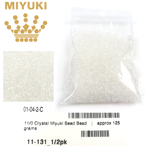 Code: D14001 (11/0 Transparent Cristal 1100Pcs.) 