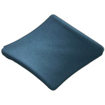 Code: KHY504_B    --- Losange satin 30x40mm. Bleu---