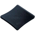 Code: KHY504_N    --- Losange satin 30x40mm.Noir---