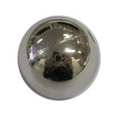 Code: KHY505_S    --- Boule 18mm. Resine satin Argente---