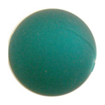 Perle en résine satinée. Boule de +-18mm. Couleur: Turquoise Code: KHY505_TU --- Boule 18mm. Resine satin Turquoise---