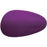 Code: KHY506_V    --- Oval plat 56x34mm. Satin Violet---