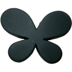 Code: KHY511_N    --- Papillon 46x34mm. Satin noir---