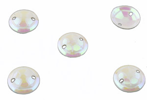 Code: D15538    --- 2300 Pcs. Sequin 8mm. Blanc AB---