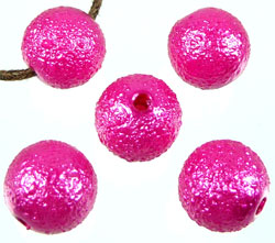 Code: D08467    --- Perle 12mm. Rose Violent---