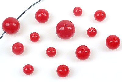 Code: D12322    --- Melange 150 Pcs. +-8-16mm. Rouge fonce---