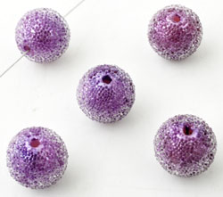 Code: D13266    --- Micro beads 13mm. Violet---