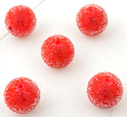 Code: D13270    --- Micro beads 13mm. Rouge---