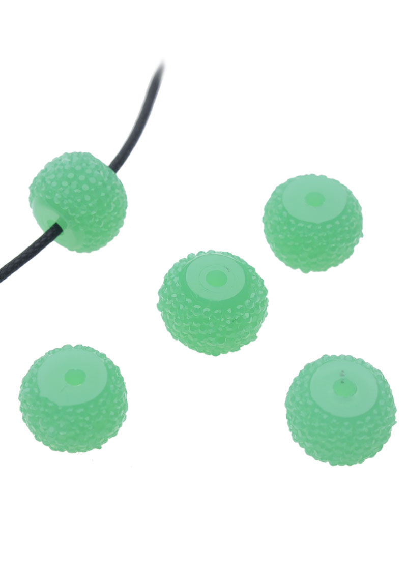 Perles en matière synthétique, rondelle, avec éclat ± 12x9mm (trou ± 2mm). Couleur: Vert Code: D17506 --- Synth. Rondelle Eclat 12x9mm Vert---