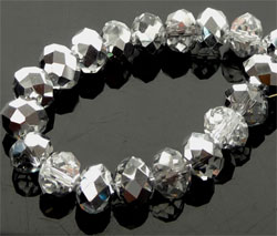 Code: D07711    --- Rondelle Facettes Coating 10x7mm.---