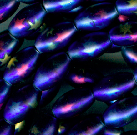 Code: PFG421    --- Ciel de nuit 7X12mm.---